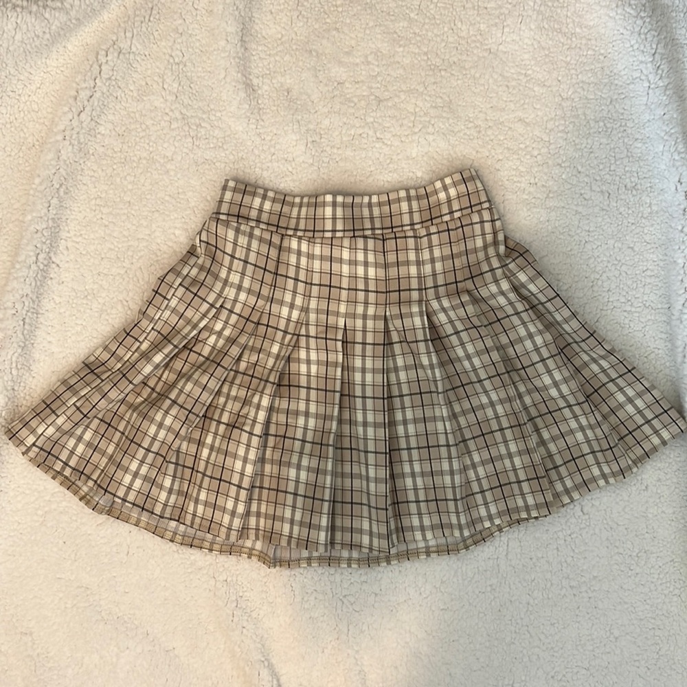 Grey Bandit pleated tennis skirt
